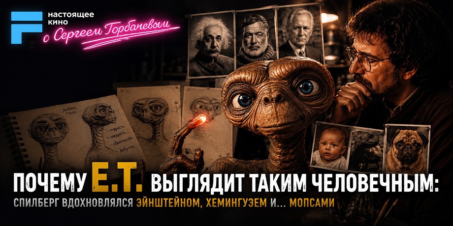 читать дальше Почему E.T. выглядит таким человечным: Спилберг вдохновлялся Эйнштейном, Хемингуэем и... мопсами читать дальше Почему E.T. выглядит таким человечным: Спилберг вдохновлялся Эйнштейном, Хемингуэем и... мопсами