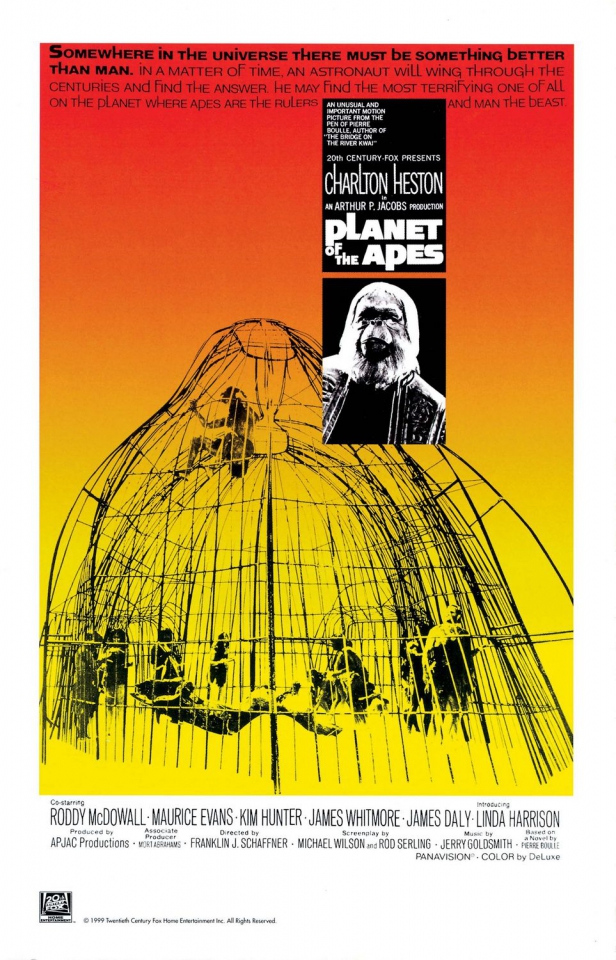 плакат фильма Планета обезьян 