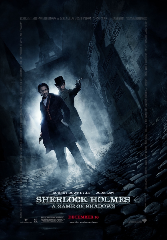 плакат фильма постер Шерлок Холмс: Игра теней 