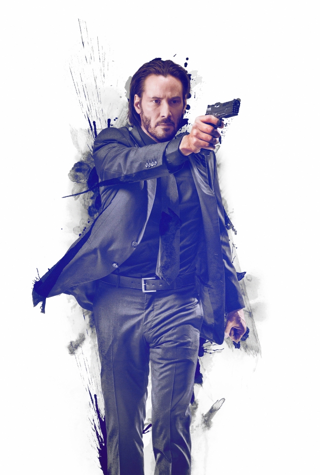 плакат фильма постер textless Джон Уик плакат фильма постер textless Джон Уик