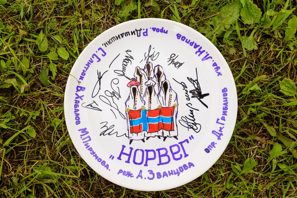 со съемок Норвег со съемок Норвег