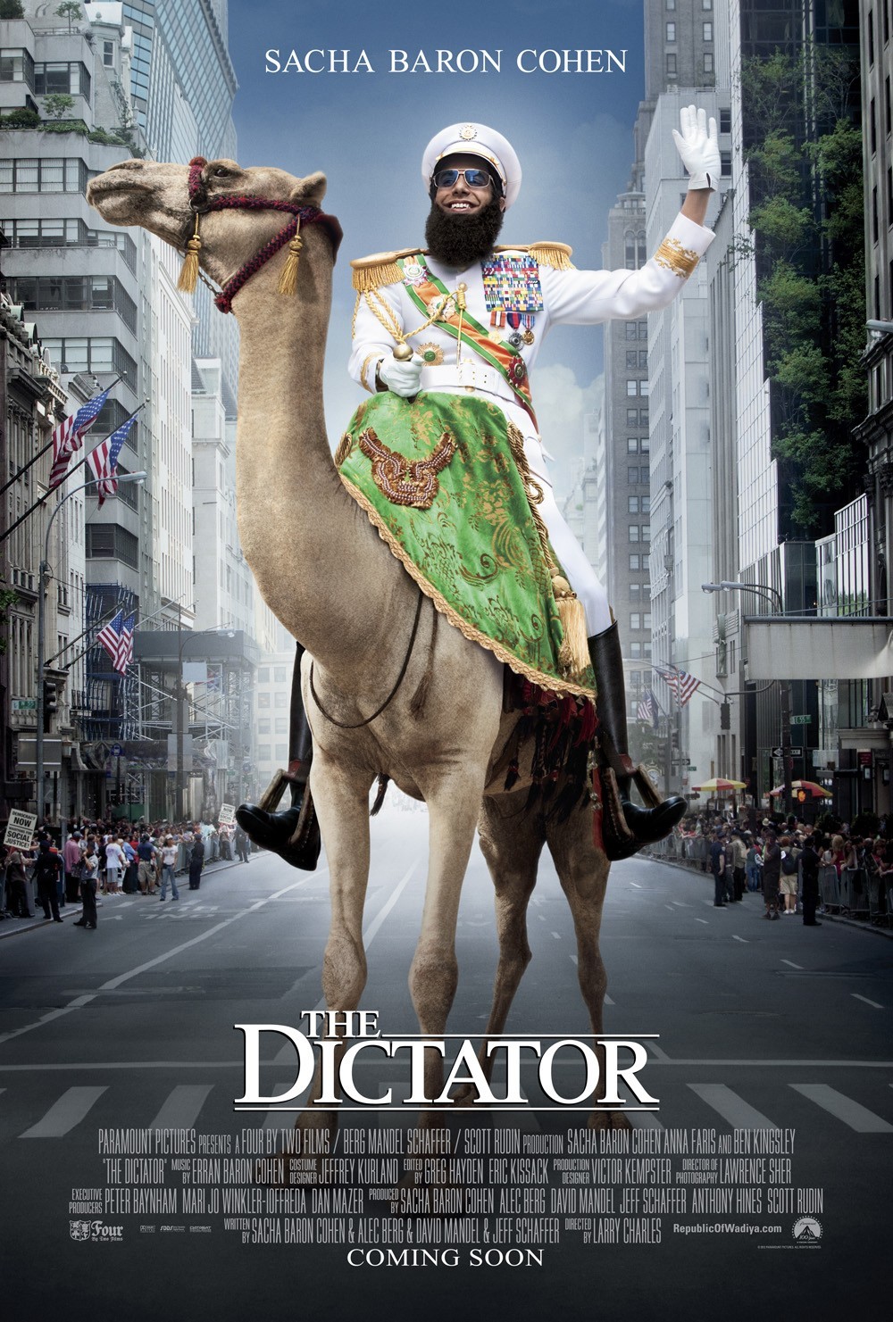 плакат фильма постер Диктатор 