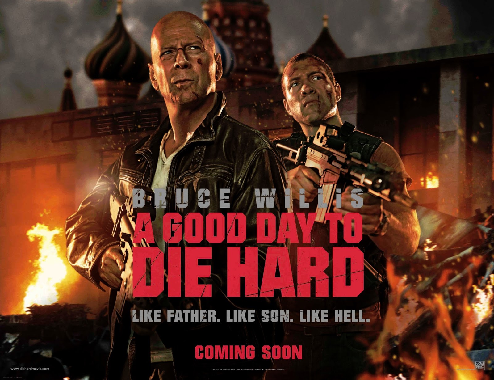 A Good Day To Die Hard Posters.