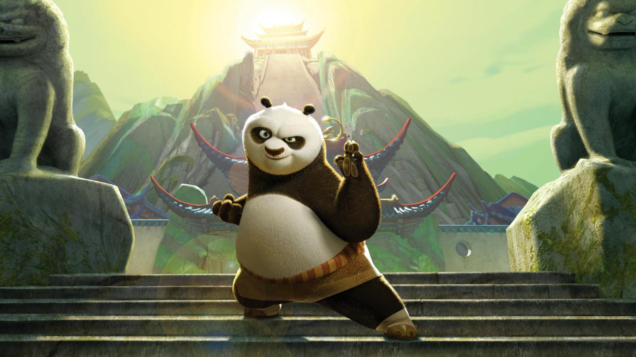 кадры из фильма Кунг фу панда 