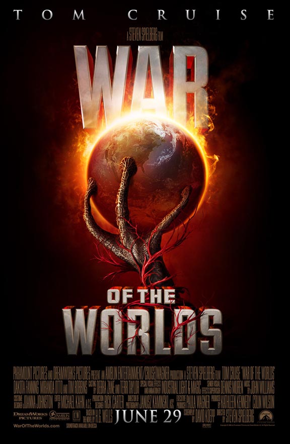 плакат фильма Война миров 