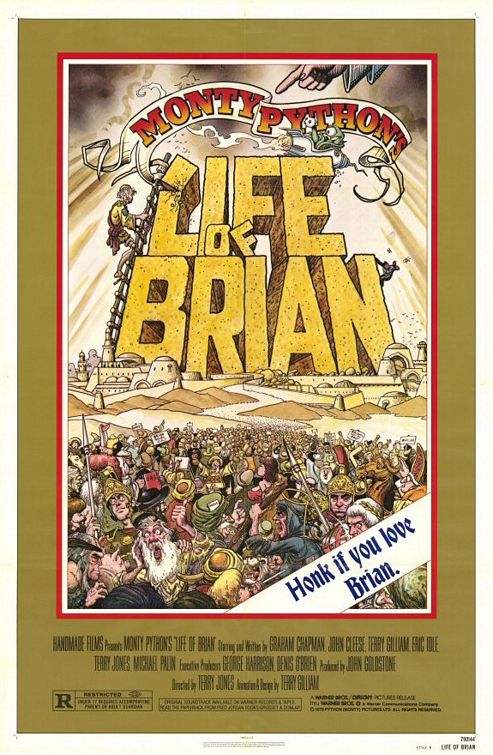 плакат фильма Житие Брайана 
