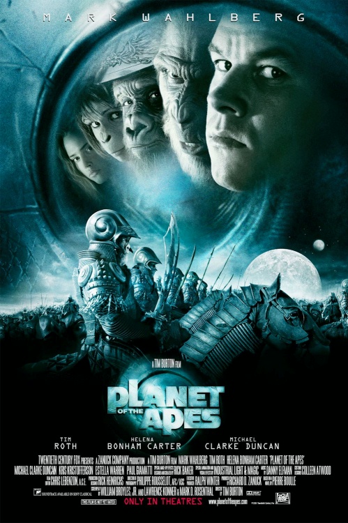 плакат фильма постер Планета обезьян 
