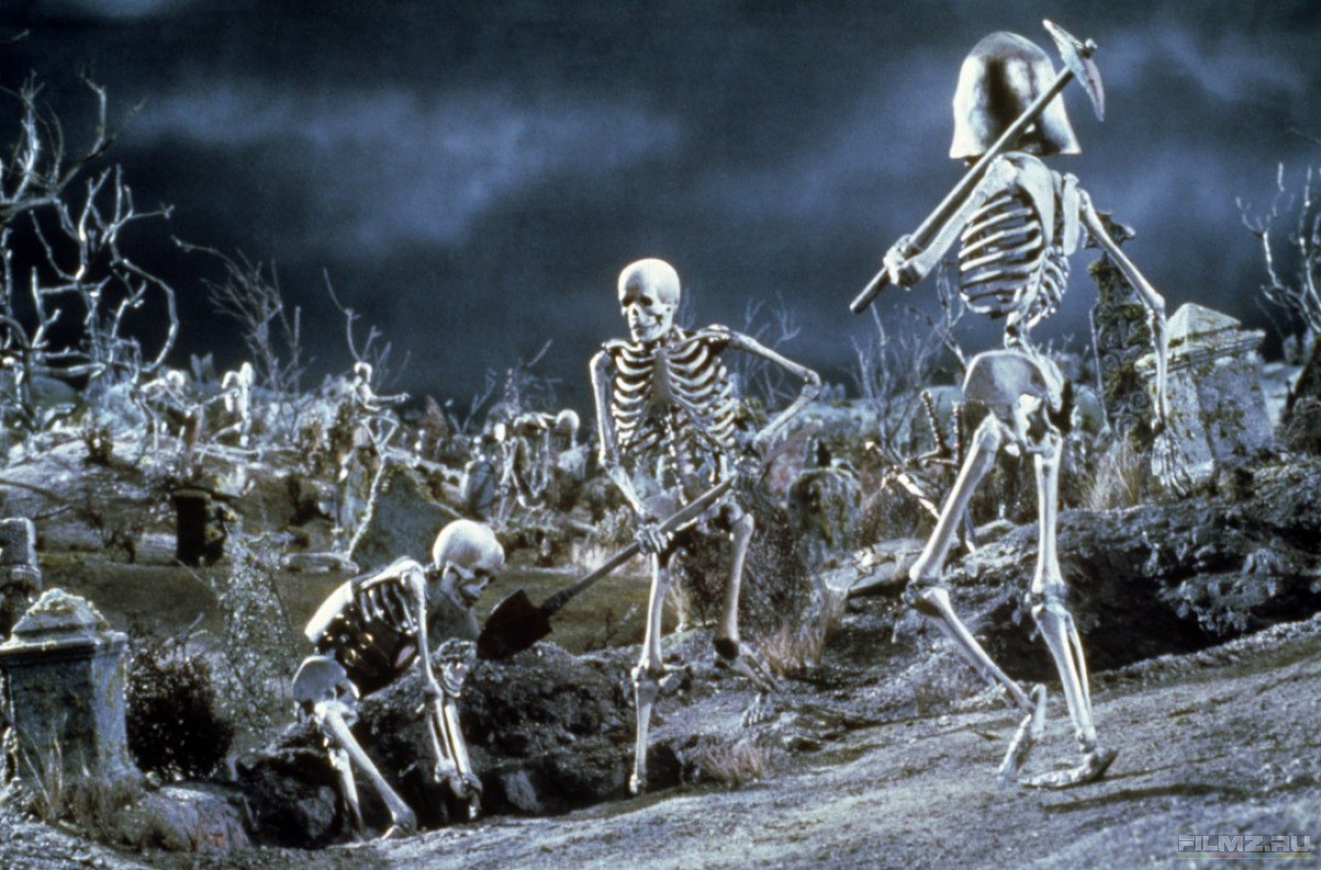 Скелет зловещие мертвецы - 3 : армия тьмы
