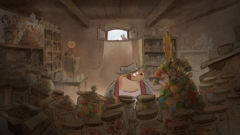 кадр №154993 из фильма Эрнест и Селестина: Приключения мышки и медведя