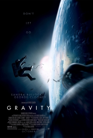 плакат фильма постер Гравитация 