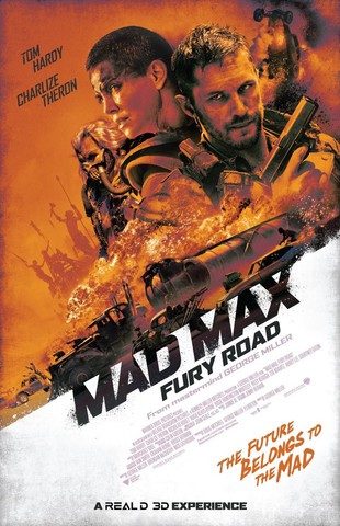 плакат фильма постер Безумный Макс: Дорога ярости 