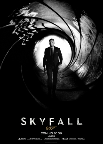 плакат фильма тизер 007 Координаты Скайфолл 