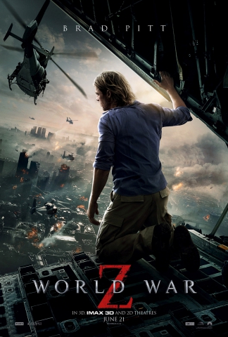 плакат фильма постер Война миров Z 