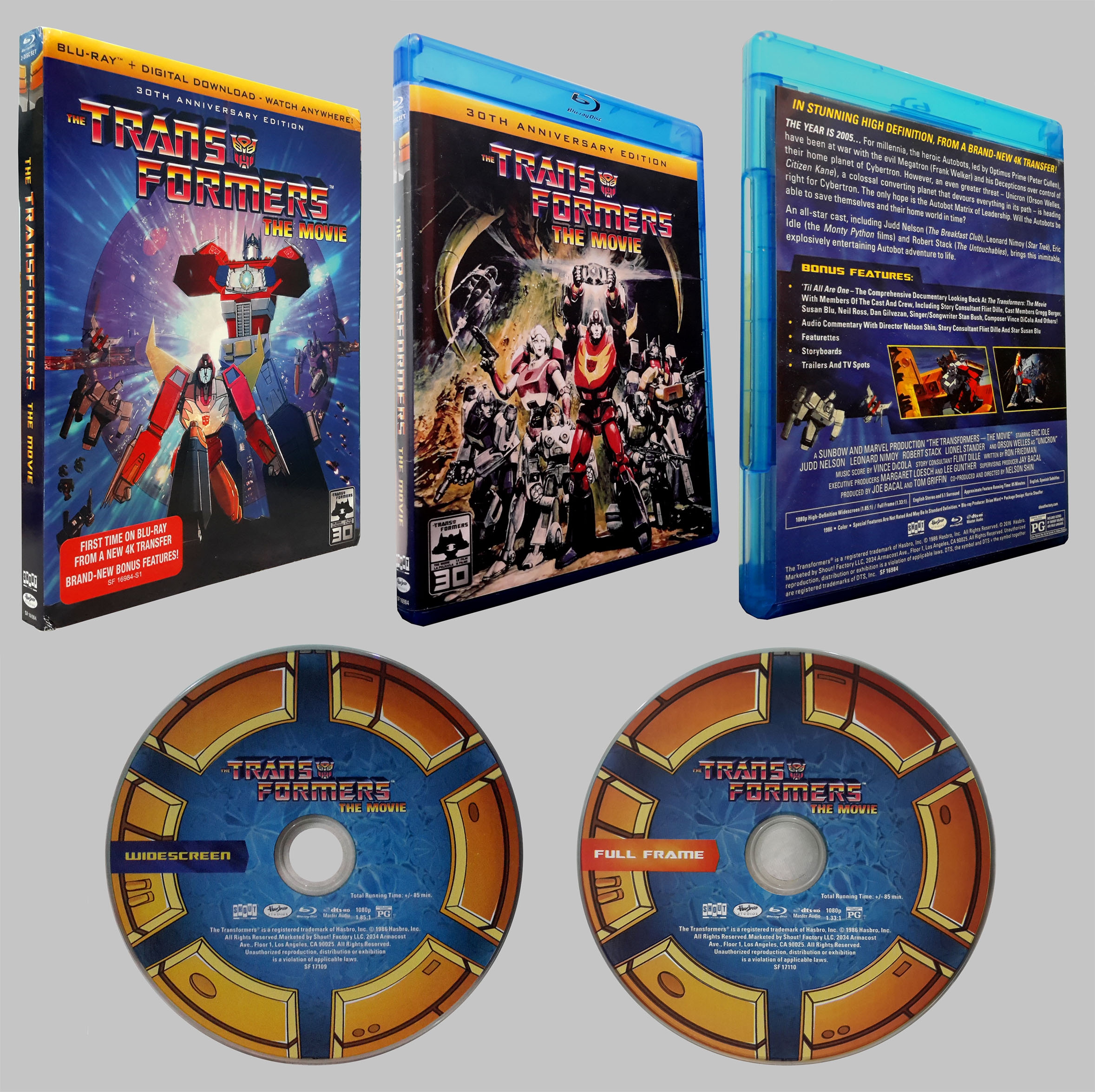 блоги на Filmz.ru акробат «The Transformers: The Movie» (реж. Нельсон Шин,  1986 г.) [BD, Zone Free, USA, Shout Factory , 2016 г.] страница  пользователя акробат