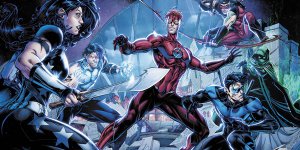 Бумажные комиксы. «Титаны» 0-1 / «Красный Колпак и Изгои» 0