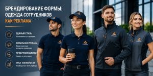 Брендирование формы: одежда сотрудников как реклама