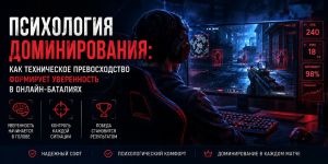 Психология доминирования: как техническое превосходство формирует уверенность в онлайн-баталиях