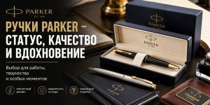 Перьевые и шариковые ручки Parker: почему они остаются символом качества и хорошего вкуса