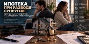 Ипотека при разводе супругов: кому достанется квартира и как разделить кредитный долг