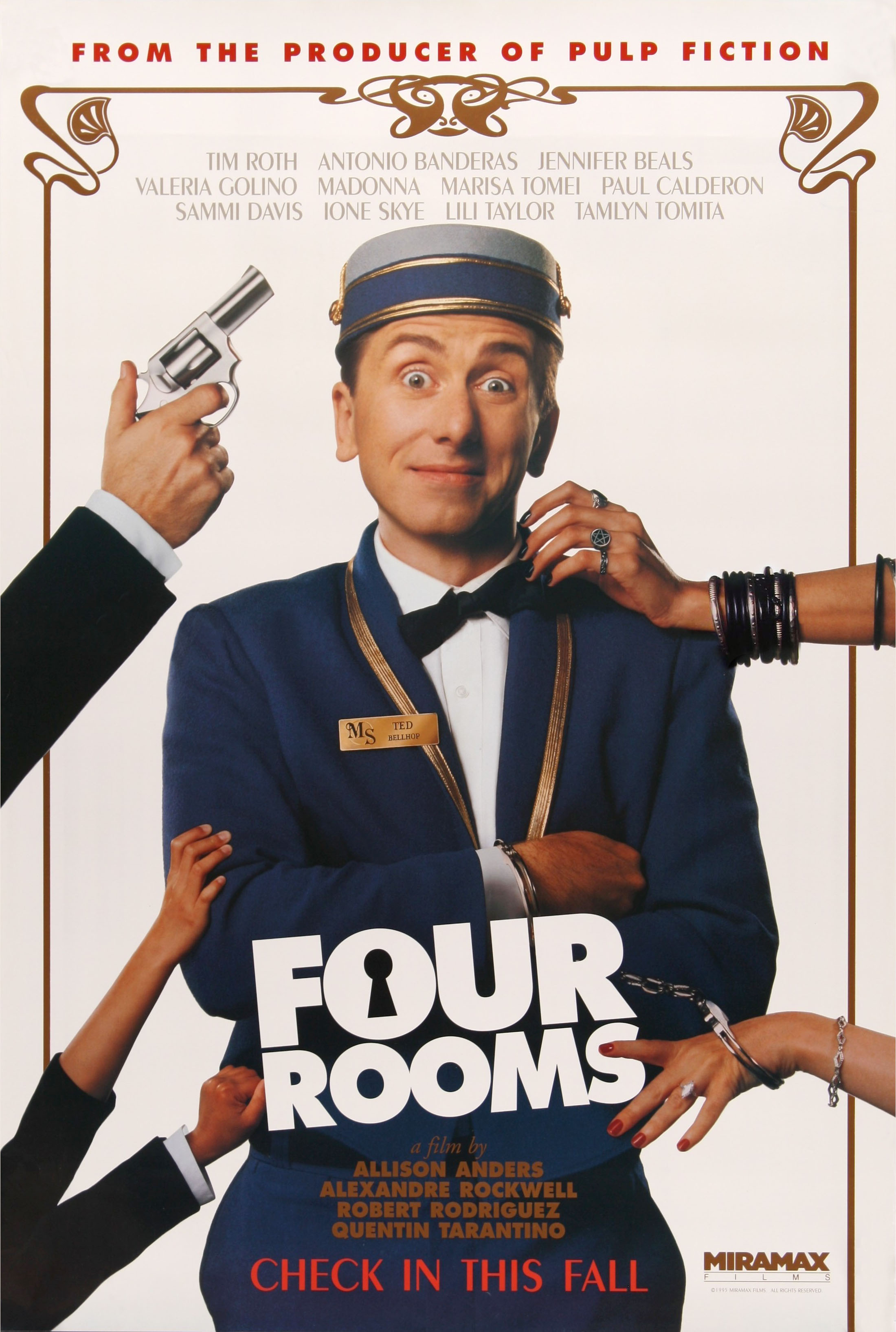 Четыре комнаты. Четыре комнаты фильм 1995. Четыре комнаты four Rooms 1995. Тим рот 4 комнаты. Четыре комнаты Постер к фильму.