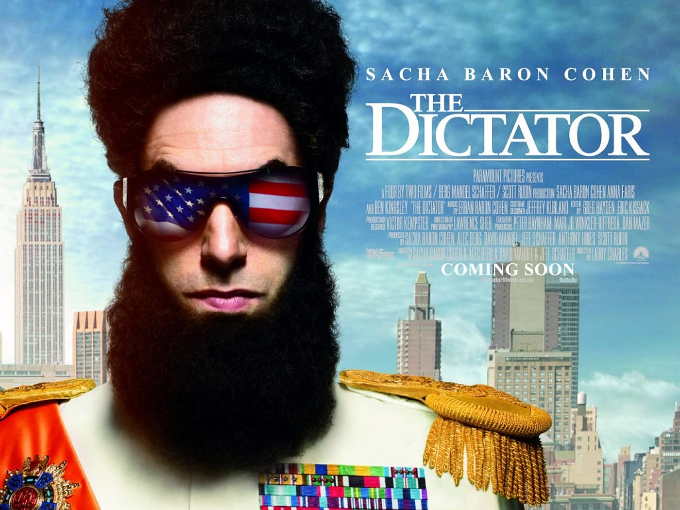 Диктатор фильм Постер
