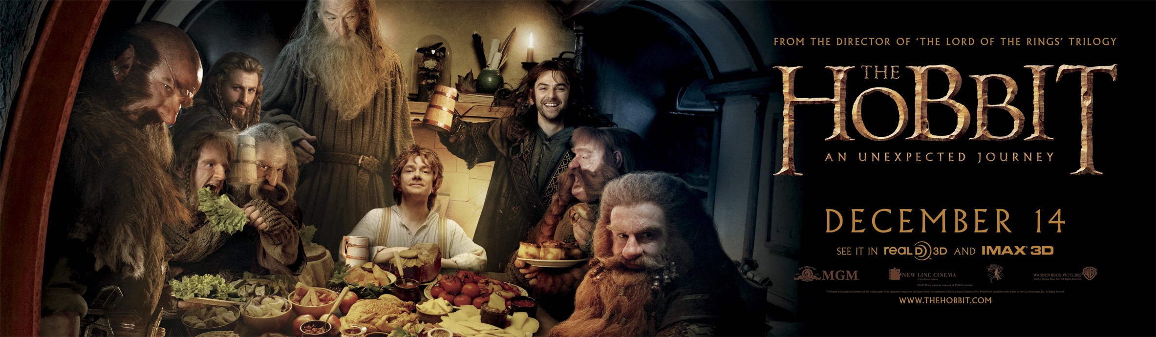 The.Hobbit.an.unexpected.Journey.2012 Постер