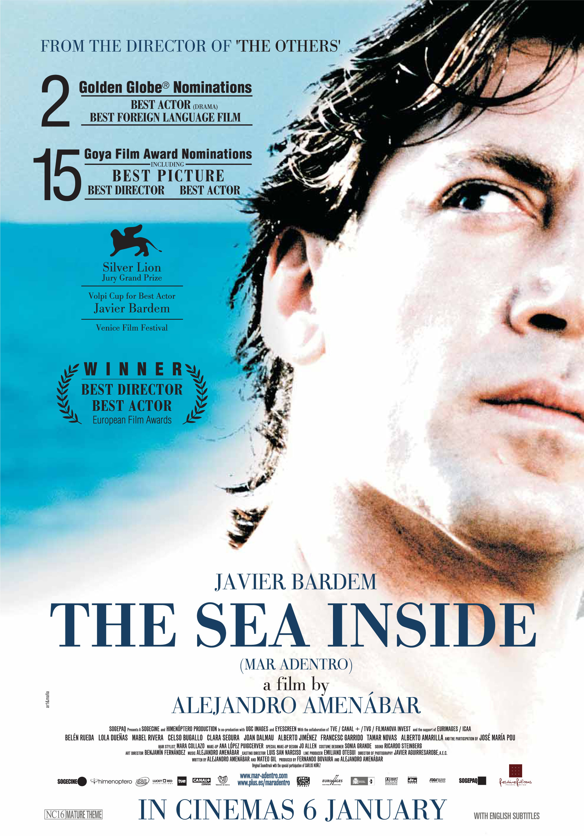 Море внутри фильм 2004 Постер