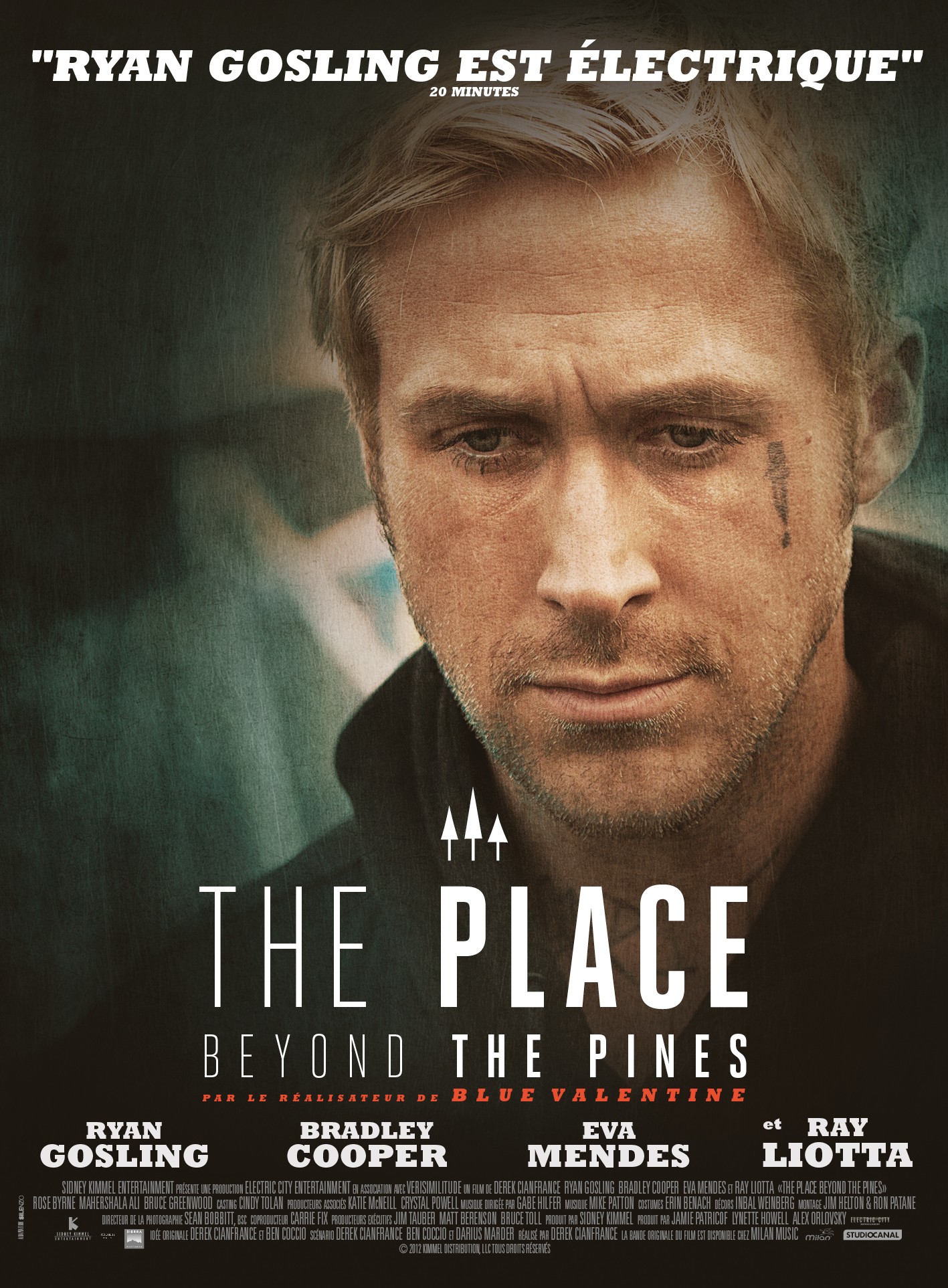 Постер the place Beyond the Pines, 2012