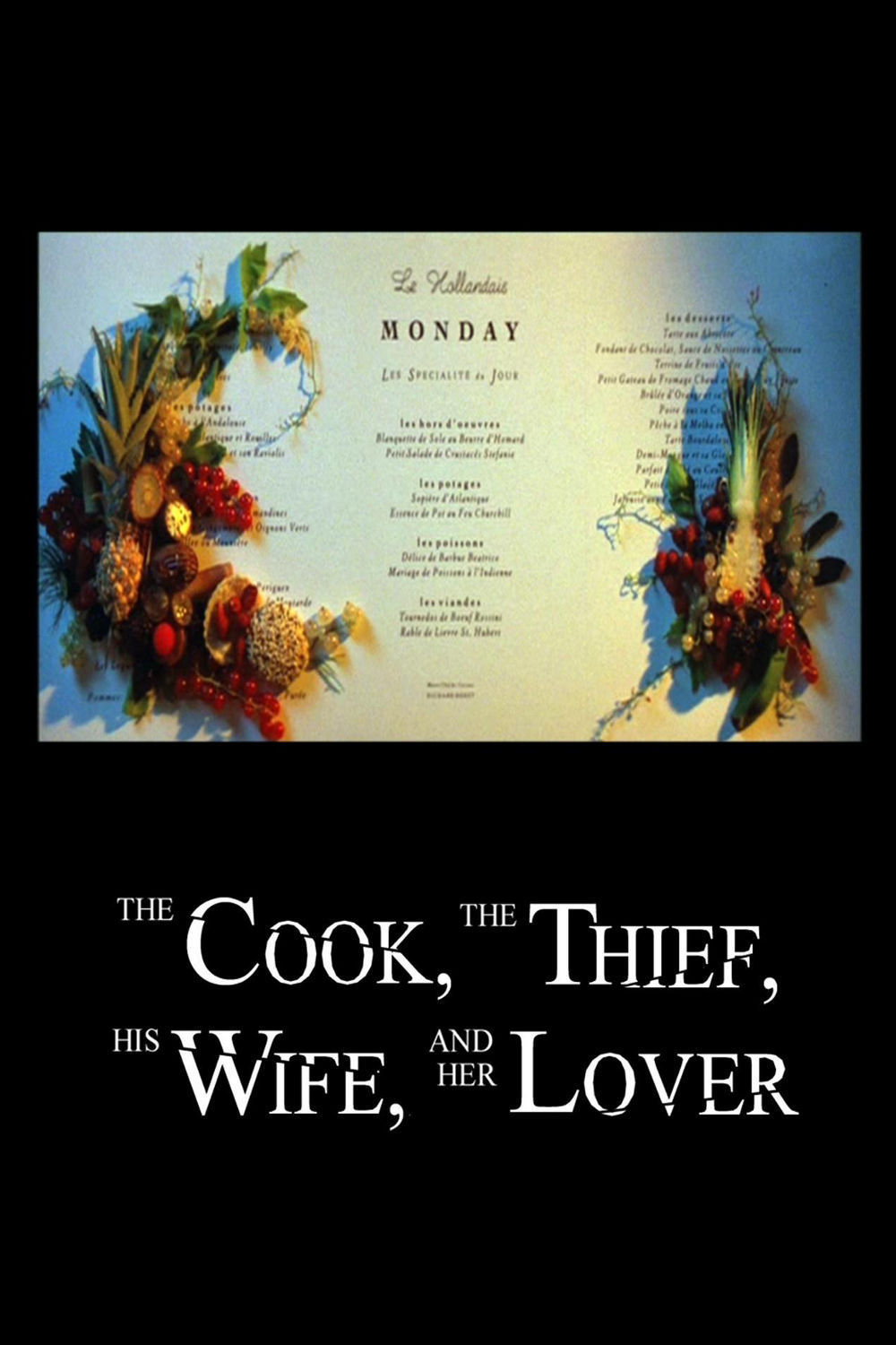 Wife thief. The Cook the Thief his wife her lover. The Cook, the Thief, his wife & her lover (1989) Peter Greenaway.