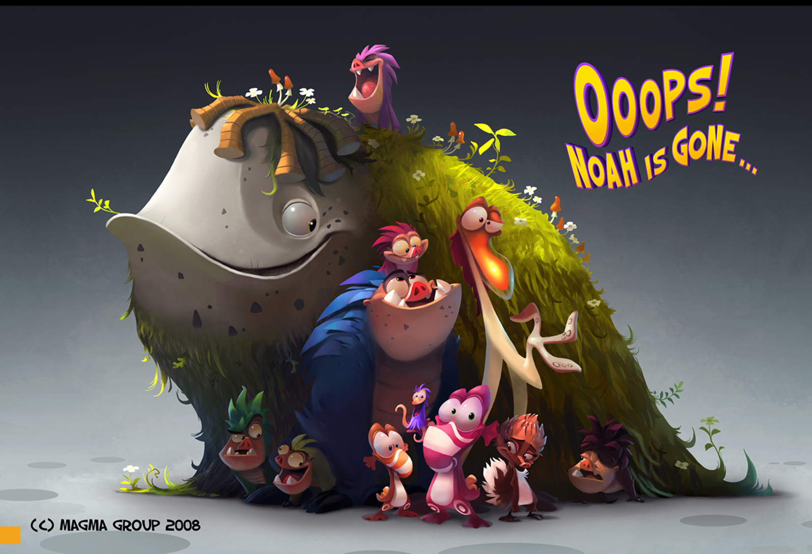 Ooops noah is gone characters