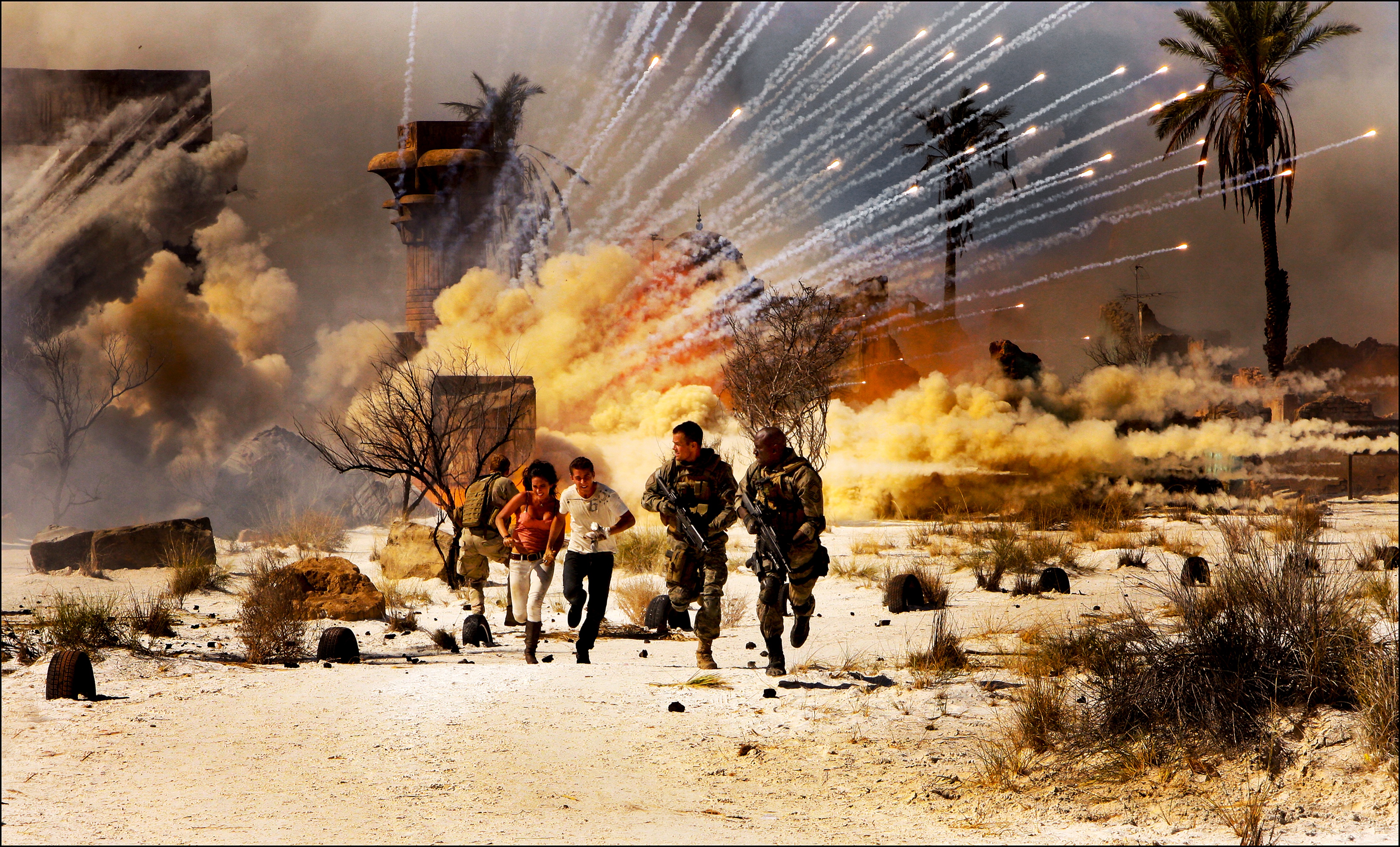 Ядерные военные конфликты. Боевые действия. Военные действия в пустыне.