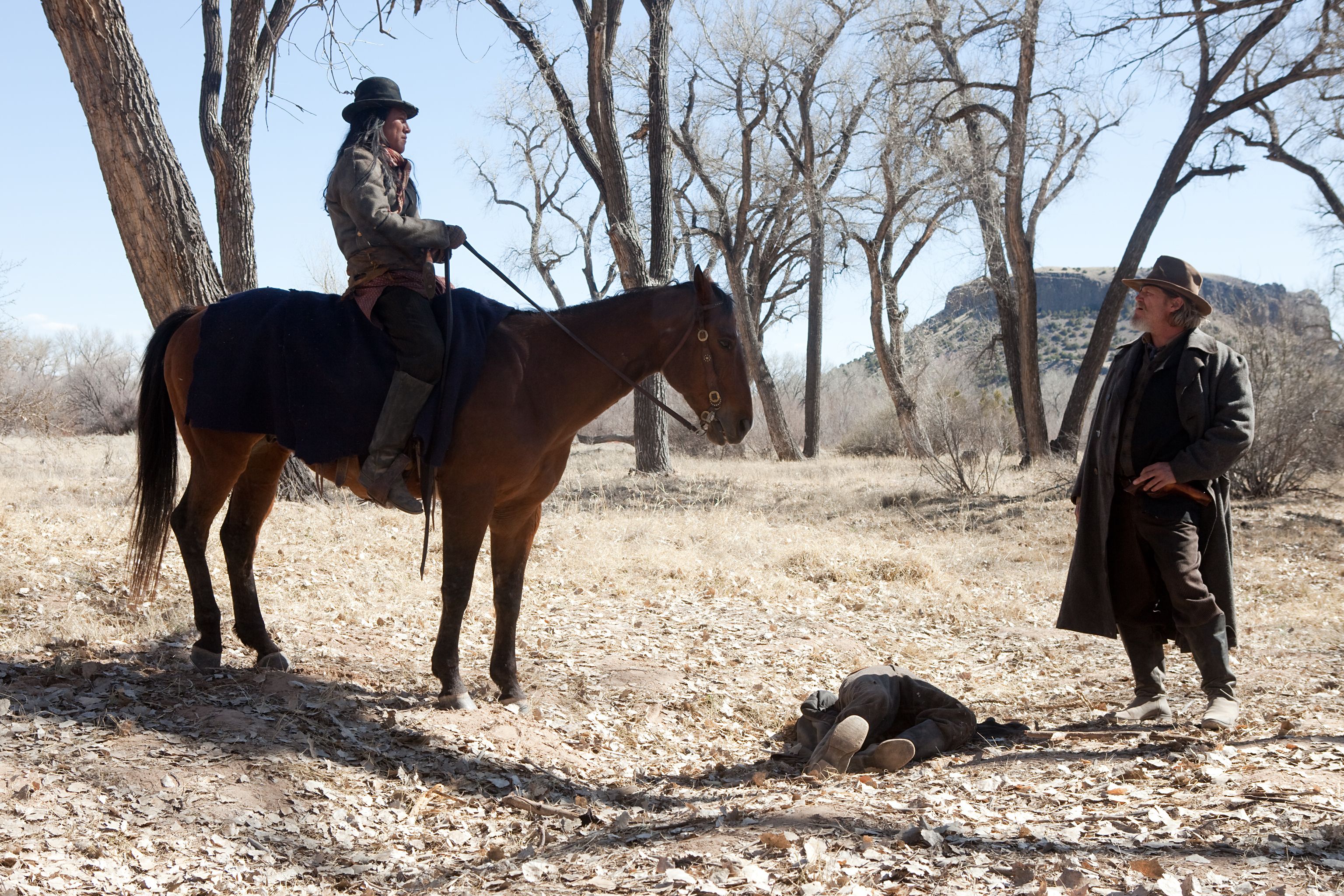 Вестерн 2010. Железная хватка (true Grit) 2010. Джефф Бриджес железная хватка.