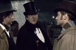 Шерлок Холмс: Игра теней, кадры из фильма, Роберт Дауни-мл., Стивен Фрай, Джуд Лоу