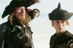 Пираты Карибского моря: На краю света, кадры из фильма, Джеффри Раш, Кира Найтли