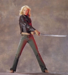 Убить Билла. Фильм 1, фотосессия, промо-слайды, Ума Турман