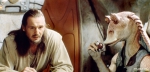 Лиам Нисон, кадры из фильма, Лиам Нисон, Звездные войны: Эпизод I — Скрытая угроза