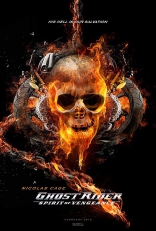 Призрачный гонщик 2 в 3D, постеры