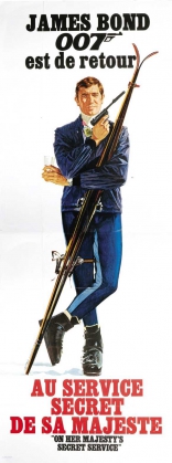 На секретной службе Её Величества, постеры