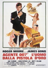 Человек с золотым пистолетом, постеры