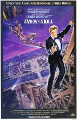 Вид на убийство, постеры