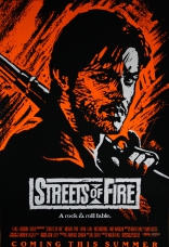 Улицы в огне, постеры