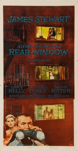 Окно во двор, постеры