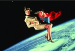 Мэриэл Хемингуэй, кадры из фильма, Мэриэл Хемингуэй, Кристофер Рив, Супермен IV: В поисках мира