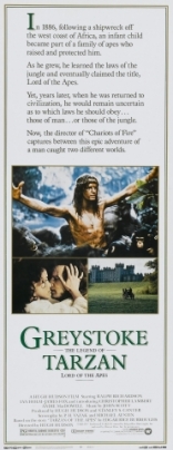 Грейстоук: Легенда о Тарзане, повелителе обезьян, баннер