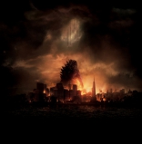 Годзилла, биллборды, textless