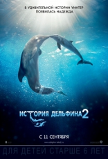 История дельфина 2, постеры, локализованные