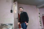 Джеки в царстве женщин, со съемок, Риад Саттуф