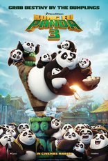Кунг-фу панда 3, постеры