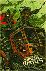 Черепашки-ниндзя 2, арт-постеры