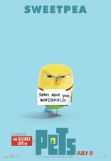 Тайная жизнь домашних животных, характер-постер